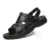 MEN'S CASUAL LEATHER  TWO WEAR BEACH SANDALS 84135012YL