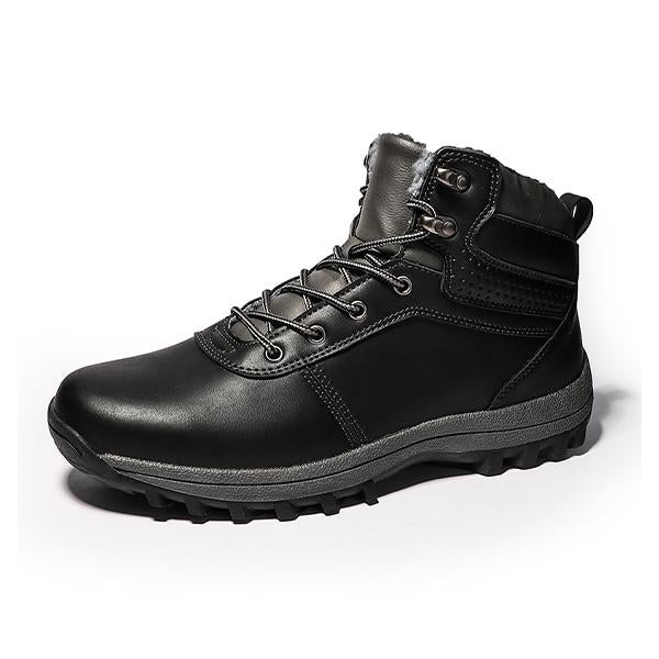 MEN'S COLD RESISTANT AND WARM LACE UP SNOW BOOTS 76422412YL