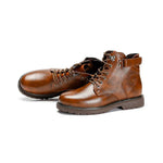 MEN'S RETRO LACE-UP MARTIN BOOTS 21051718S