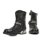 MEN'S HALLOWEEN SKELETON MOTORCYCLE COSPLAY BOOTS 15658389YL