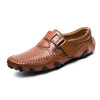 MEN'S RETRO CASUAL DRIVING LEATHER SHOES 43387541YL