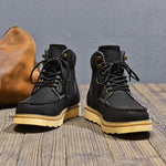 MEN'S CASUAL FASHION LACE UP HIGH TOP WORK STYLE BOOTS 15748684S