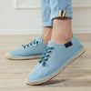 MEN'S CASUAL ESPADRILLE HAND-SEWN CANVAS SHOES 76627082S