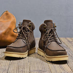 MEN'S CASUAL FASHION LACE UP HIGH TOP WORK STYLE BOOTS 15748684S