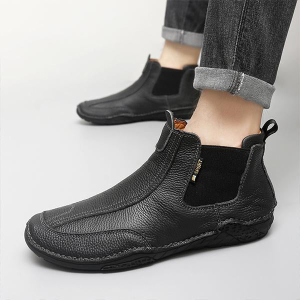 MEN'S CASUAL SLIP-ON OUTDOOR ANKLE BOOTS 68384254S