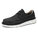 MEN'S LACE UP BUSINESS CASUAL CANVAS SHOES 28738407YL