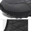 MEN'S WARM LINED COMFORTABLE FAUX FUR FRONT ZIPPER SNOW BOOTS 77673110YL