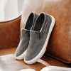 MEN'S DISTRESSED SLIP-ON WASHED CANVAS DECK SHOES 00108473S