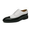 MEN'S COLORBLOCK BROGUE SQUARE TOE DRESS SHOES 58932179S