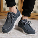 MEN'S LACE-UP COMFORTABLE MESH CASUAL SHOES 62397037S