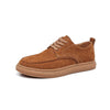 MEN'S LOW-CUT SUEDE THICK-SOLED SNEAKERS 83291280S