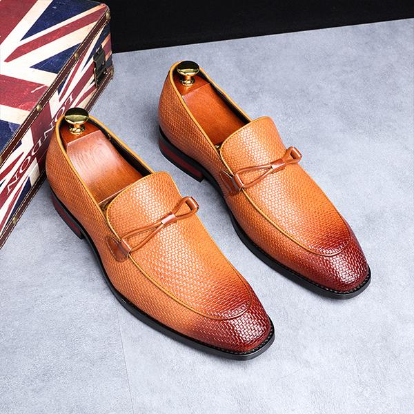 MEN'S STYLISH WOVEN DRESS SHOES 00170284S