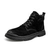 MEN'S SOLID COLOR LACE UP RETRO BOOTS 16264163YL