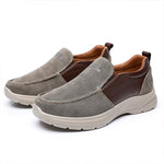 MEN'S BREATHABLE CANVAS LOOSE CASUAL SHOES 13951191S