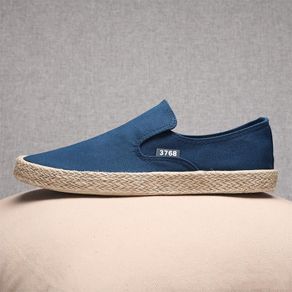 MEN'S SLIP-ON ESPADRILLE CANVAS SHOES 51031308S