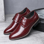 MEN'S CLASSIC LACE UP BUSINESS DRESS SHOES 38556179YL