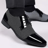 MEN'S BUSINESS POINTED TOE GROOM DRESS SHOES 66239026S