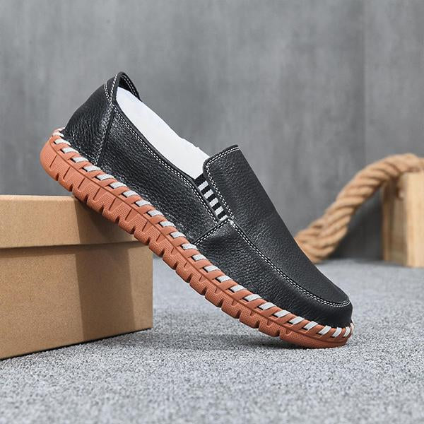 MEN'S BREATHABLE CASUAL ELASTIC SLIP-ON SHOES 13720769S