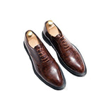 MEN'S LACE UP RETRO WEDDING SHOES 06141061YL