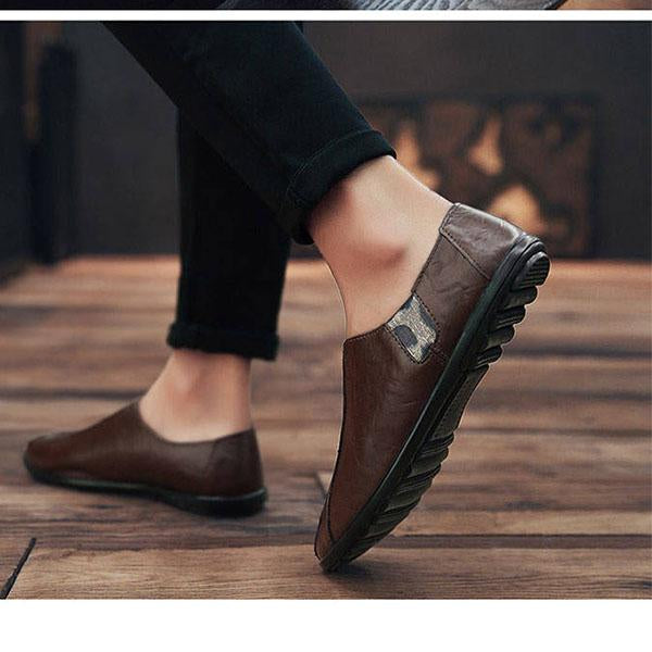 MEN'S CASUAL LEATHER SHOES 11389604YL