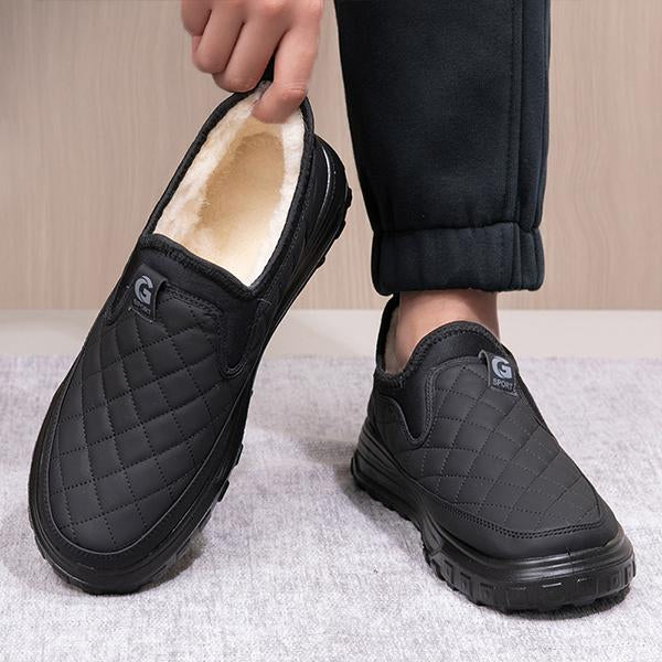 MEN'S CASUAL SLIP-ON SOFT-SOLED ANTI-SLIP COTTON SHOES 96484281S