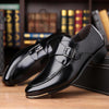 MEN'S CASUAL BELT BUCKLE BUSINESS DRESS SHOES 89502071S