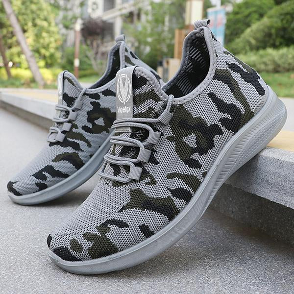 MEN'S CASUAL BREATHABLE FLYING WOVEN SNEAKERS 62705957S