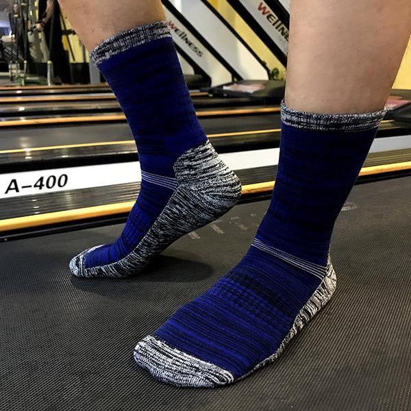 MEN'S COTTON THICKENED TOWEL MID-CALF SPORTS SOCKS 61620411S