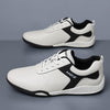 MEN'S CASUAL CONTRAST COLOR LACE-UP SNEAKERS 12395581S