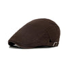 MEN'S CASUAL COTTON SOLID COLOR PEAKED CAP 90903747S