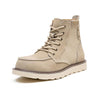 MEN'S SOLID COLOR CASUAL LACE UP BOOTS 24892449YL