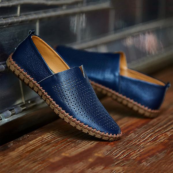 MEN'S HAND-SEWN SLIP-ON SHOES 57758749S