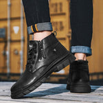 MEN'S RETRO HIGH TOP LACE-UP BOOTS 16037842YL