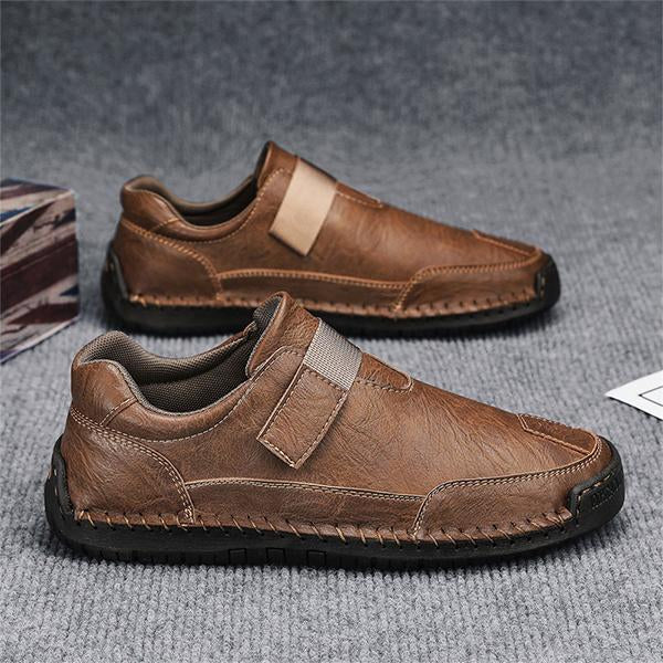 MEN'S MICROFIBER HAND-STITCHED CASUAL SHOES 33305224S