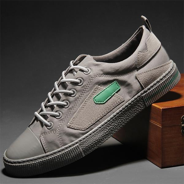 MEN'S CASUAL LACE-UP CANVAS SHOES 01317009S