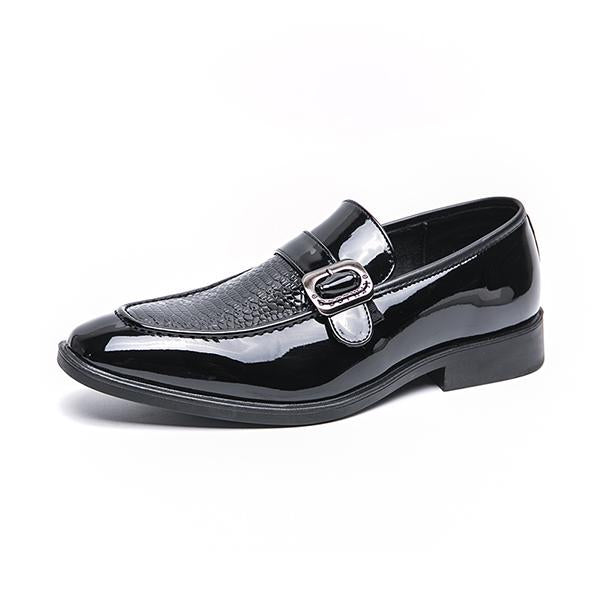 MEN'S STYLISH BUSINESS SLIP-ON LOAFERS 83437203S