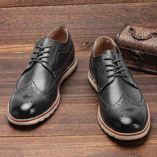 MEN'S ULTRALIGHT BROGUE CASUAL RETRO SNEAKERS 70078095S