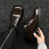 MEN'S STYLISH RETRO LACE-UP DERBY SHOES 13914967S