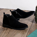 MEN'S CASUAL SUEDE LEATHER CHELSEA BOOTS 09277188S