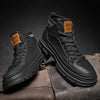 MEN'S RETRO THICK-SOLED SPORTS LACE-UP BOOTS 25792879S