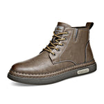 MEN'S WARM CASUAL HIGH TOP LACE UP BOOTS 56037250S