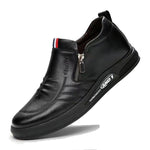 MEN'S SIDE ZIPPER BUSINESS CASUAL SHOES 62051957S