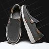 MEN'S CASUAL BREATHABLE SLIP-ON CANVAS SHOES 04386164S