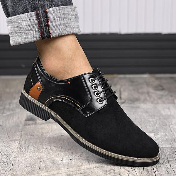 MEN'S CASUAL SUEDE LACE-UP DRESS SHOES 55996511S