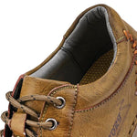 MEN'S RETRO CASUAL LEATHER SHOES 44164236YL