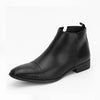 MEN'S VINTAGE CARVED SLIP-ON CHELSEA BOOTS 30268365S