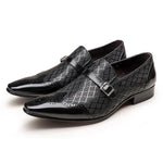 MEN'S BUSINESS BUCKLE SLIP-ON DRESS SHOES 93124867S