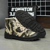 MEN'S CASUAL HIGH TOP LACE-UP CAMOUFLAGE CANVAS BOOTS 05293539S