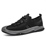 MEN'S LIGHTWEIGHT NON-SLIP LACE-UP CASUAL SHOES 41617521S