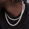 MEN'S PEARL NECKLACE 73058814YL